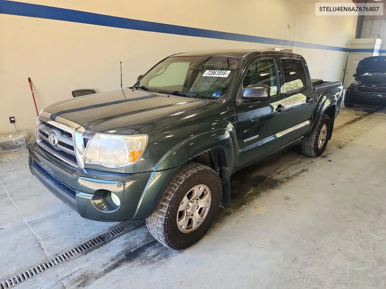 TOYOTA TACOMA 2010, VIN 5TELU4EN6AZ676807