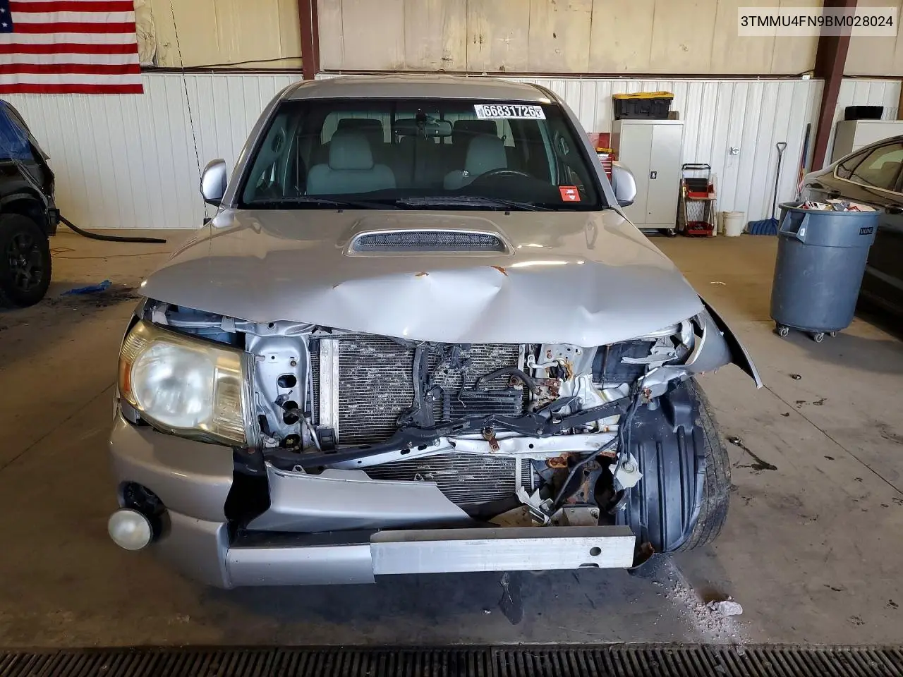 2011 TOYOTA TACOMA VIN 3TMMU4FN9BM028024 — фото 5