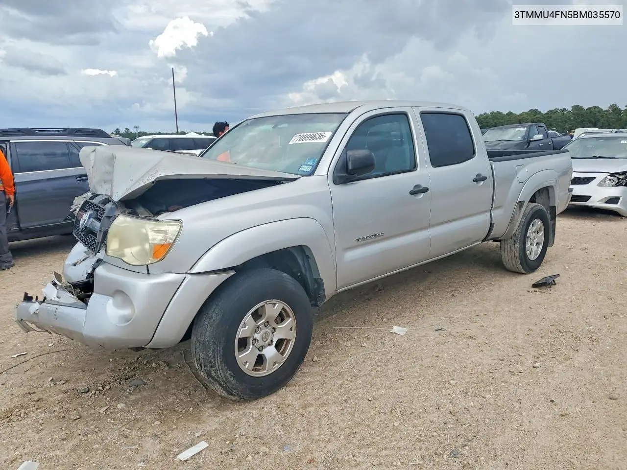 TOYOTA TACOMA 2011, VIN 3TMMU4FN5BM035570