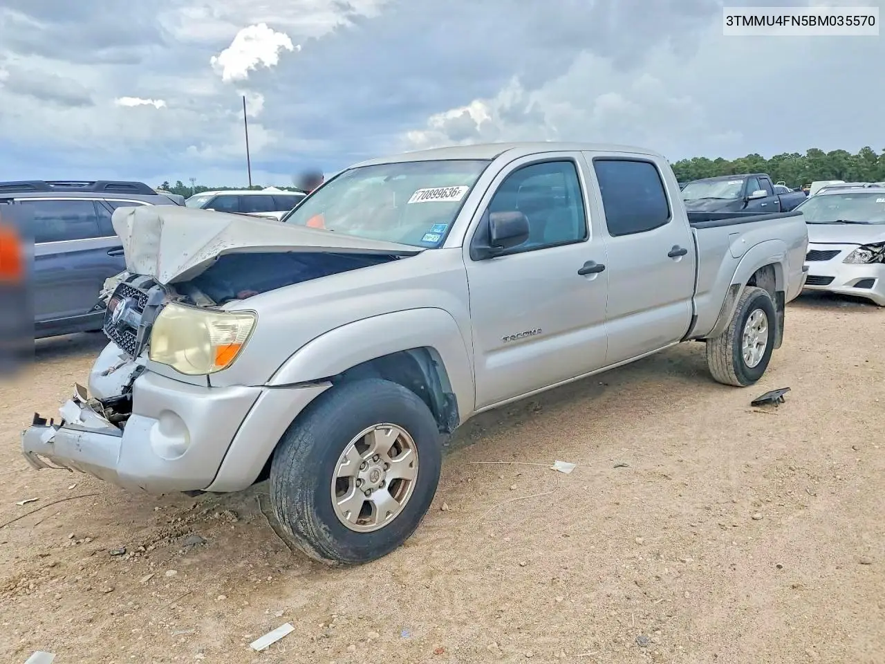 2011 TOYOTA TACOMA VIN 3TMMU4FN5BM035570 — фото 2