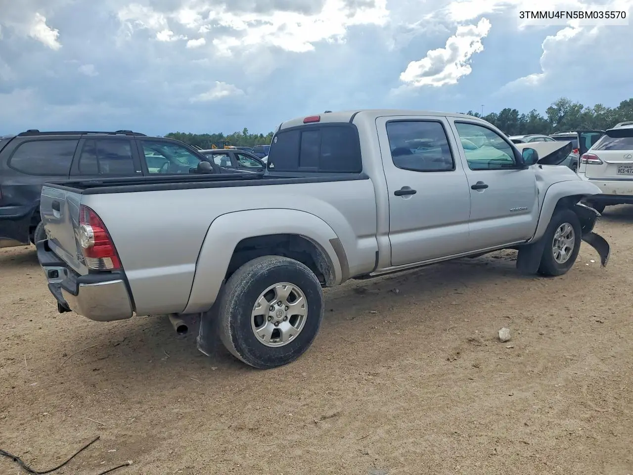 2011 TOYOTA TACOMA VIN 3TMMU4FN5BM035570 — фото 4
