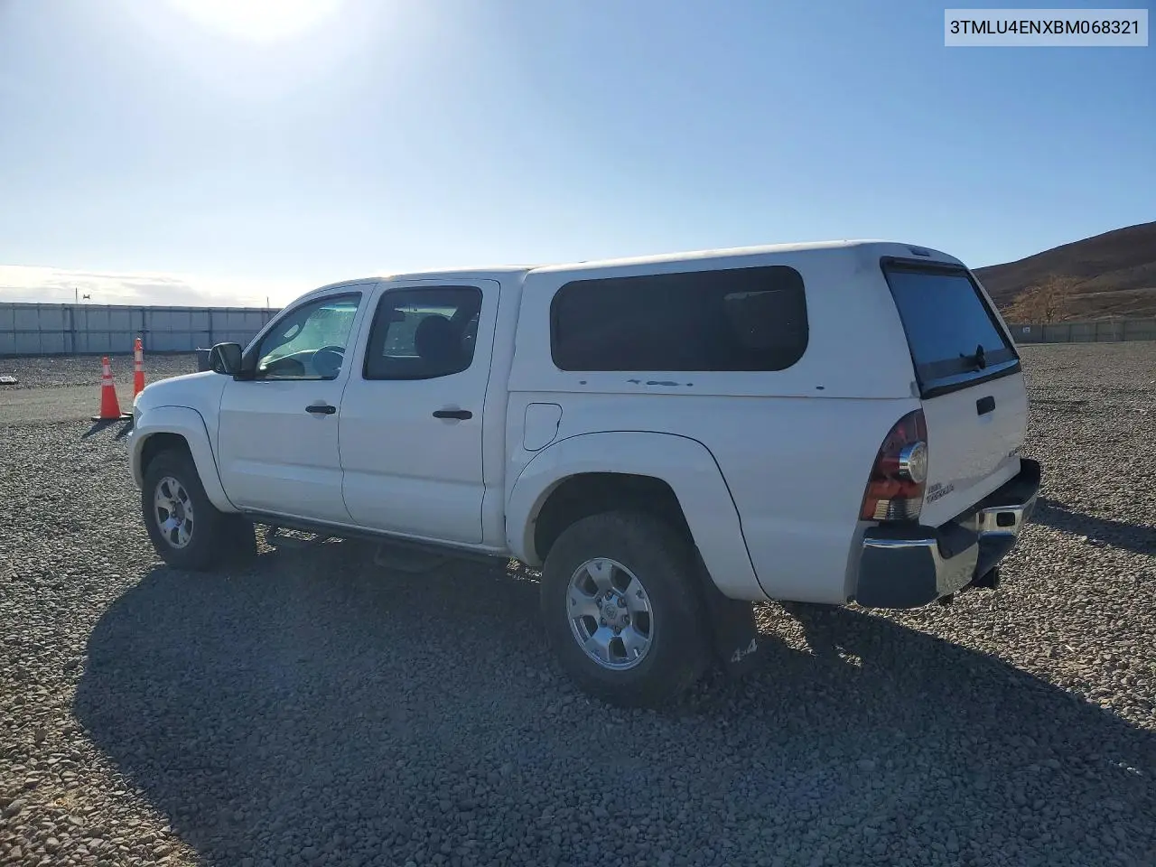 2011 TOYOTA TACOMA VIN 3TMLU4ENXBM068321 — фото 2
