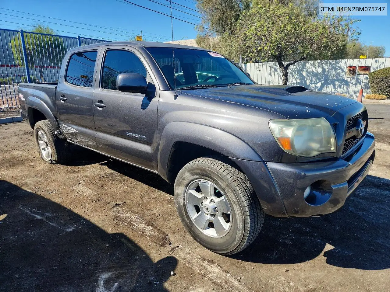 2011 TOYOTA TACOMA VIN 3TMLU4EN2BM075747 — фото 4