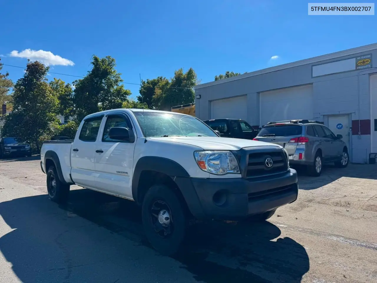 TOYOTA TACOMA 2011, VIN 5TFMU4FN3BX002707