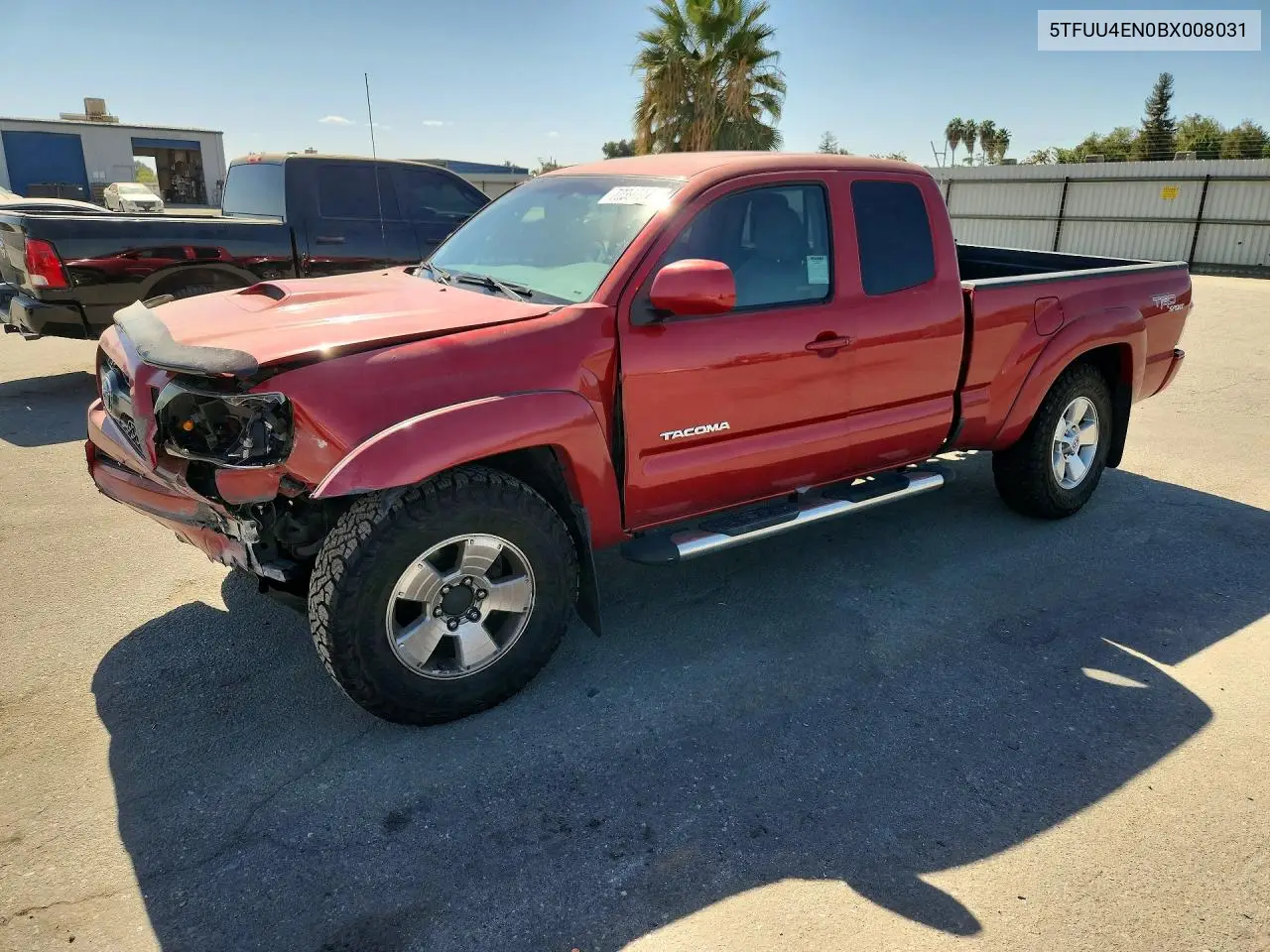 TOYOTA TACOMA 2011, VIN 5TFUU4EN0BX008031