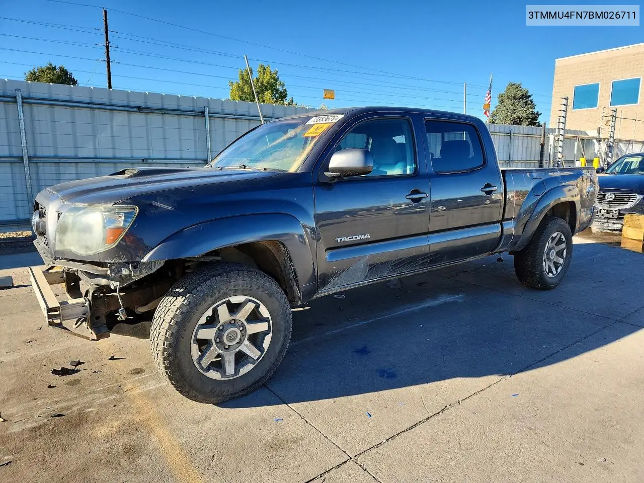 TOYOTA TACOMA 2011, VIN 3TMMU4FN7BM026711