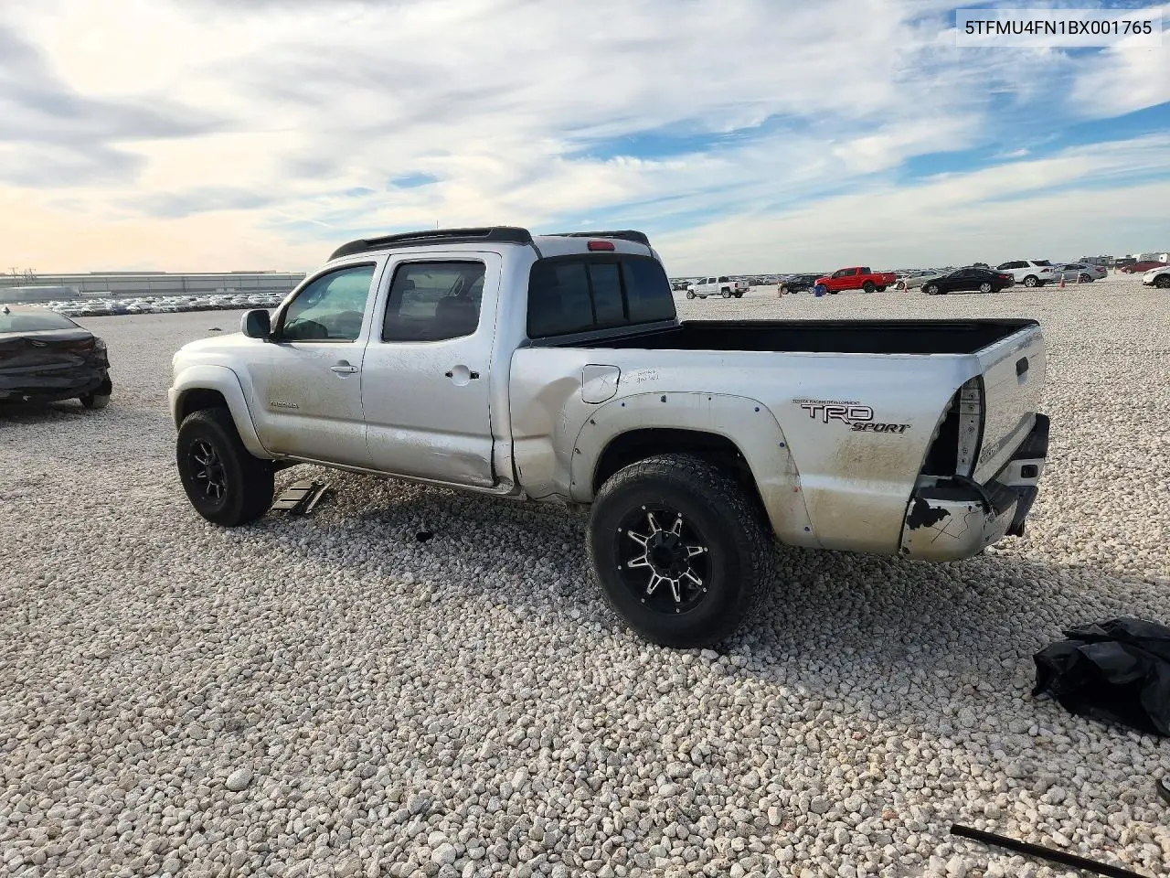 2011 TOYOTA TACOMA VIN 5TFMU4FN1BX001765 — фото 2