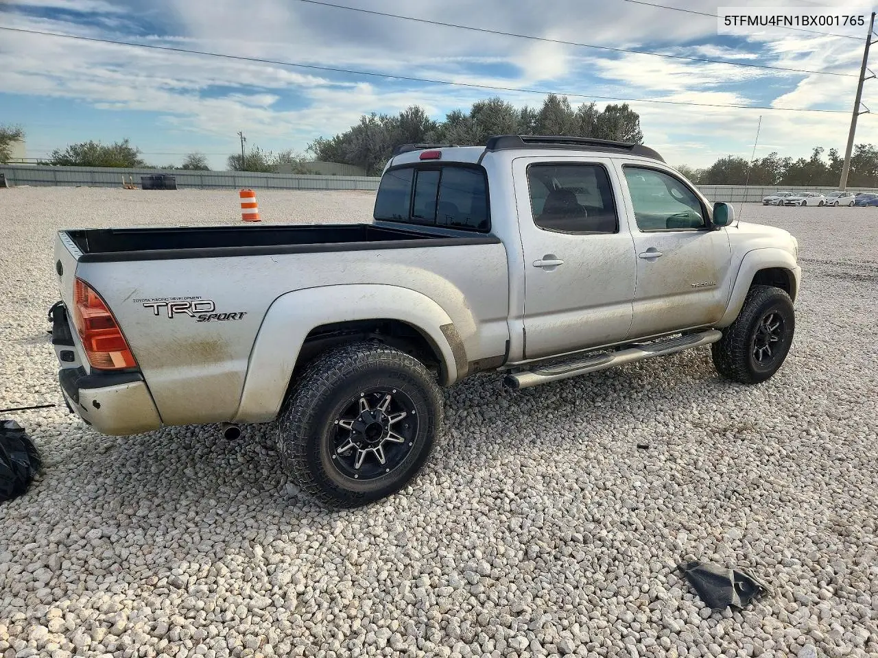 2011 TOYOTA TACOMA VIN 5TFMU4FN1BX001765 — фото 3
