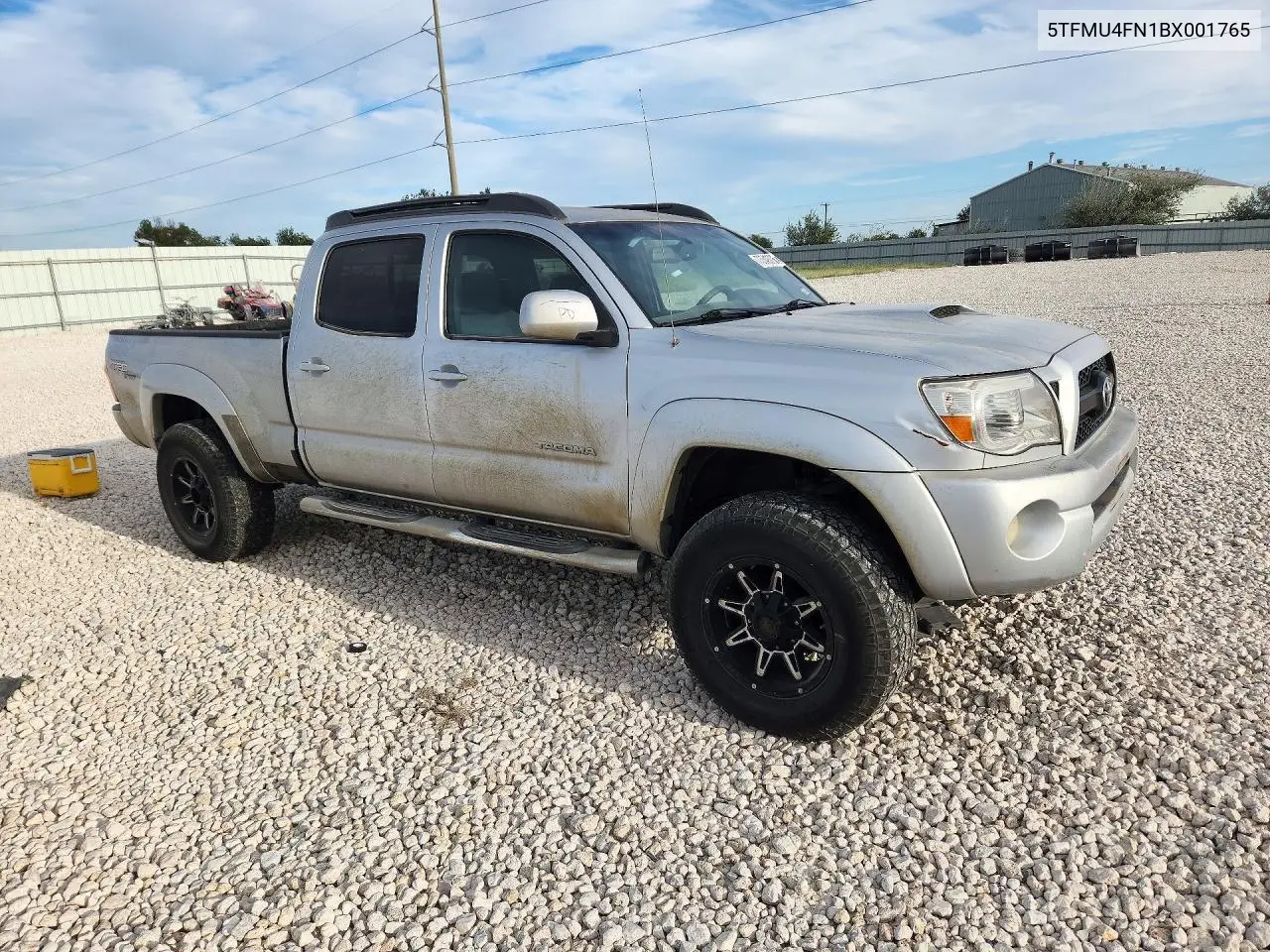 2011 TOYOTA TACOMA VIN 5TFMU4FN1BX001765 — фото 4