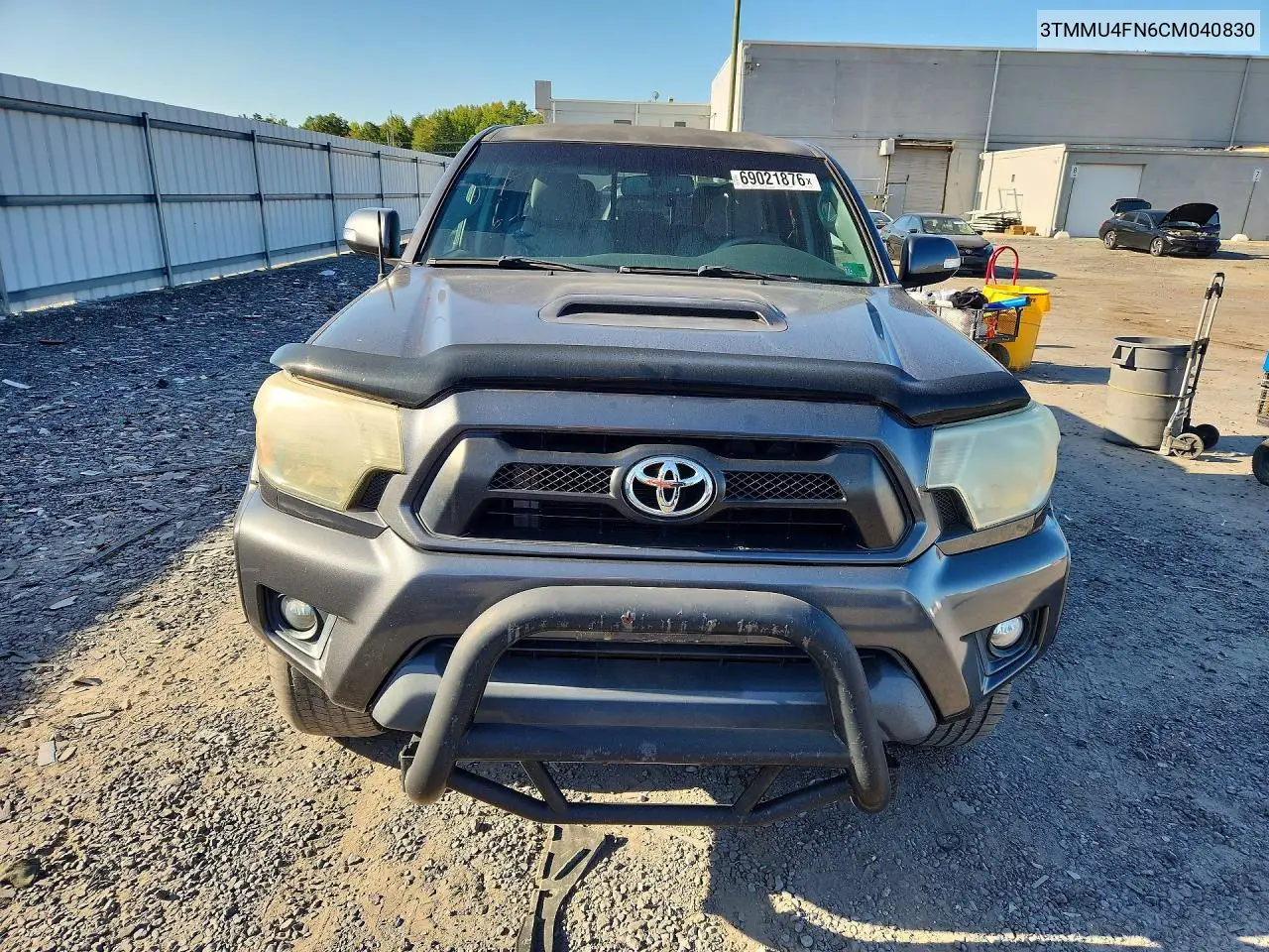 2012 TOYOTA TACOMA VIN 3TMMU4FN6CM040830 — фото 5