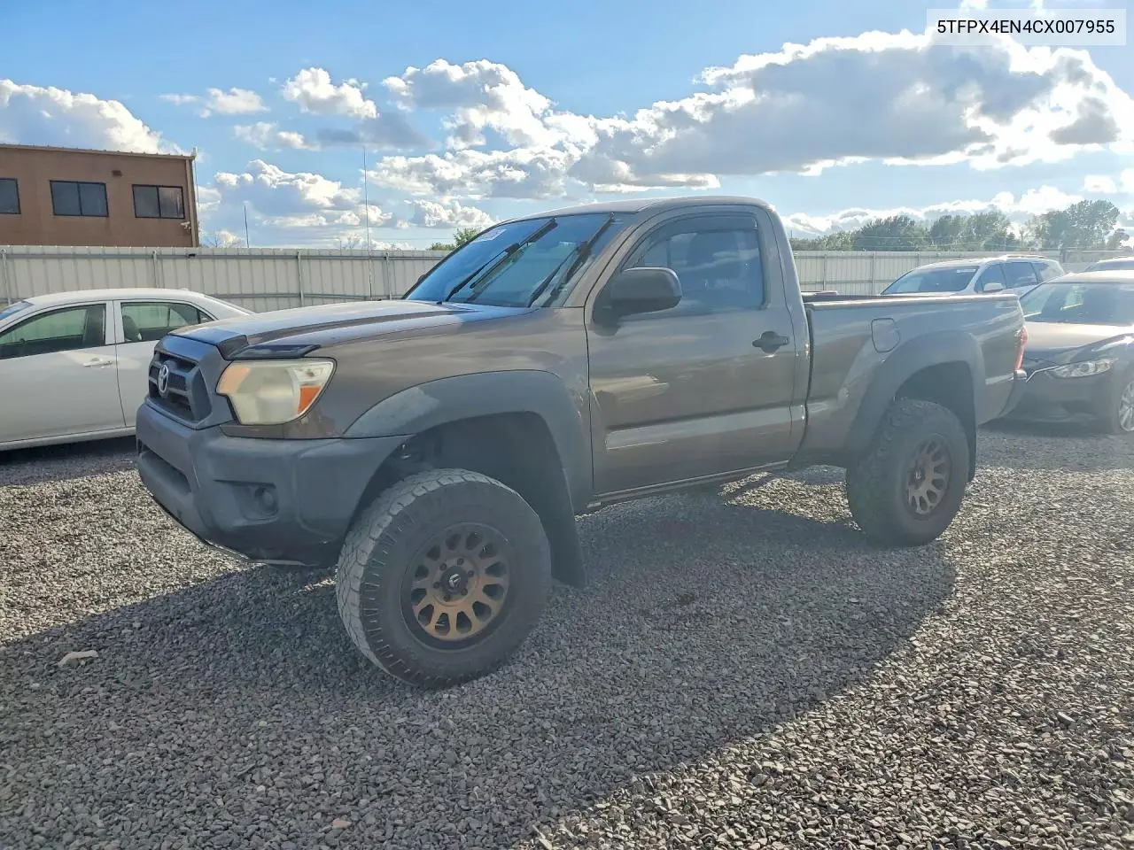 TOYOTA TACOMA 2012, VIN 5TFPX4EN4CX007955