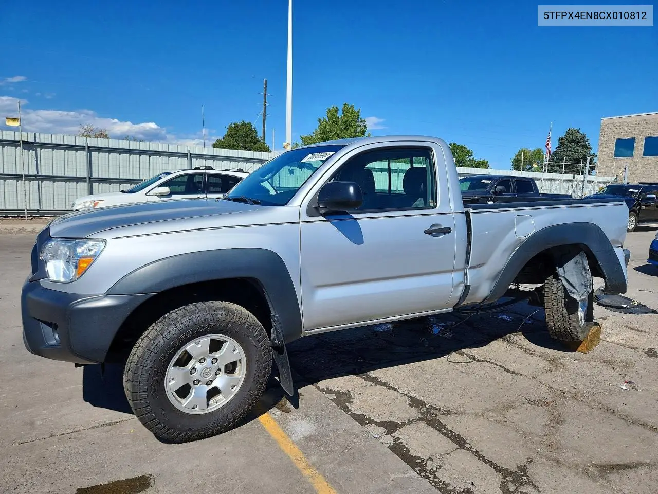 TOYOTA TACOMA 2012, VIN 5TFPX4EN8CX010812
