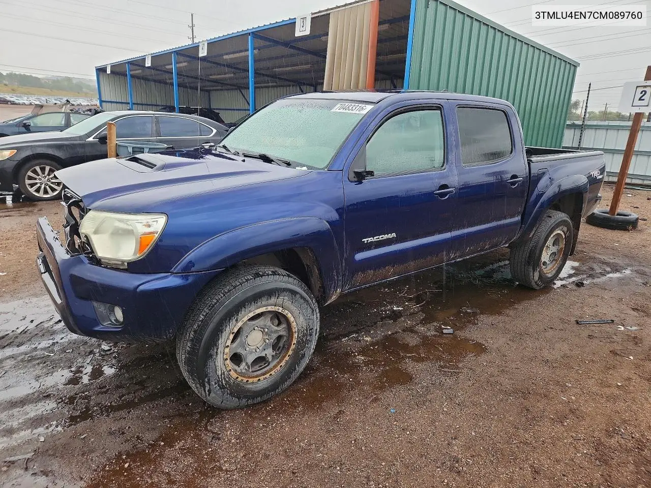 TOYOTA TACOMA 2012, VIN 3TMLU4EN7CM089760
