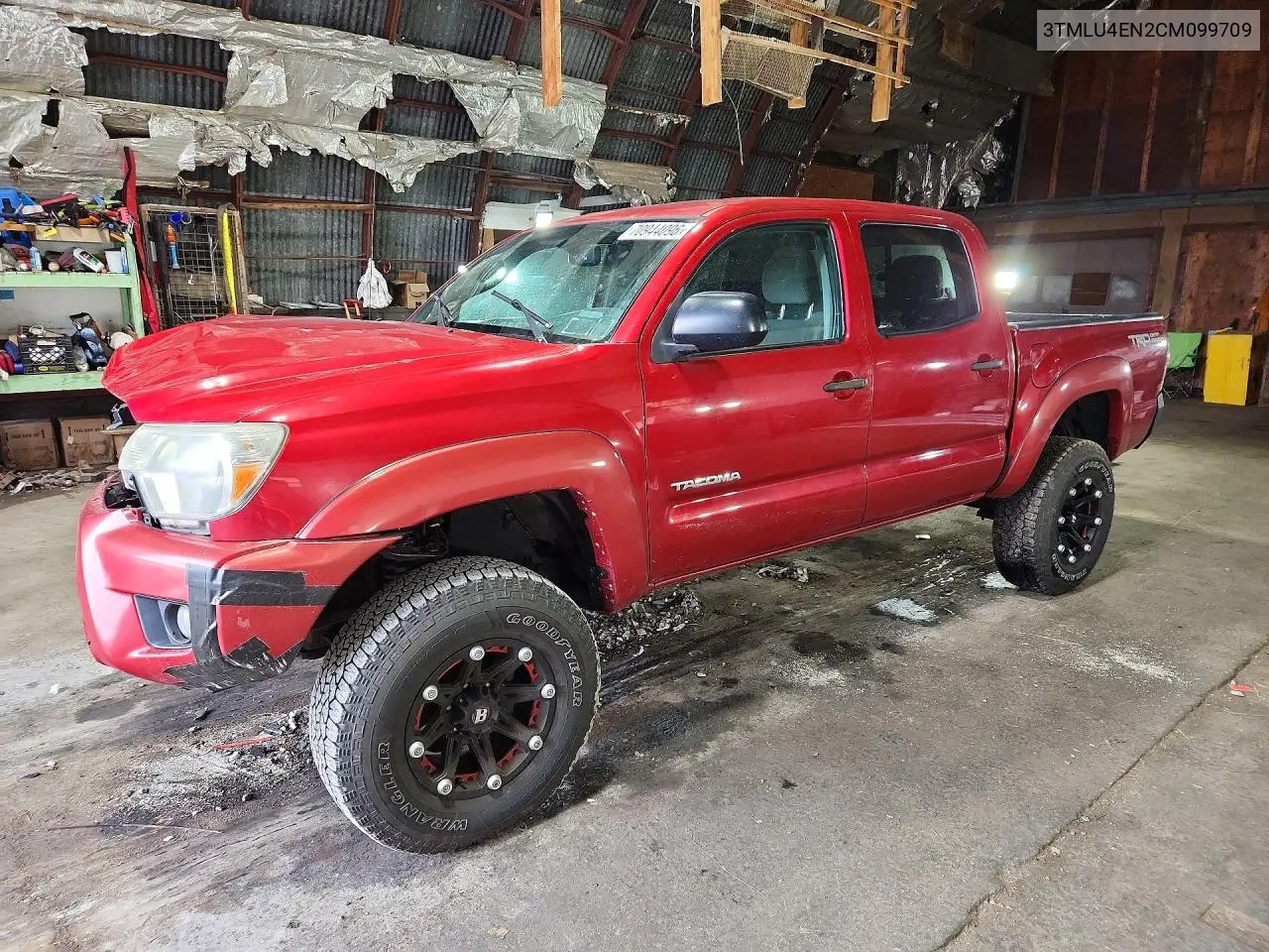 TOYOTA TACOMA 2012, VIN 3TMLU4EN2CM099709