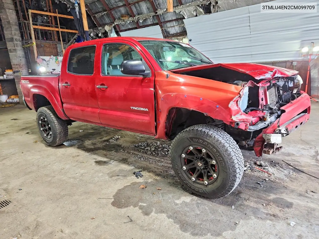 2012 TOYOTA TACOMA VIN 3TMLU4EN2CM099709 — фото 4