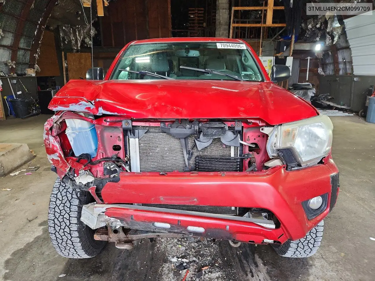 2012 TOYOTA TACOMA VIN 3TMLU4EN2CM099709 — фото 5