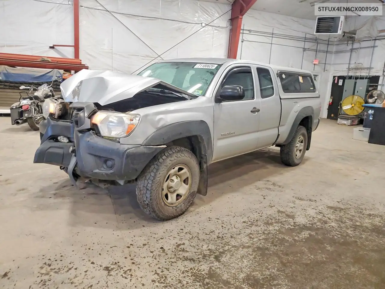 TOYOTA TACOMA 2012, VIN 5TFUX4EN6CX008950