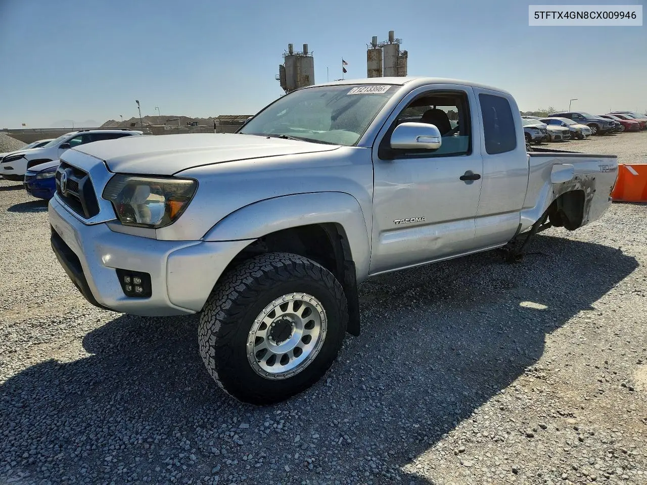 TOYOTA TACOMA 2012, VIN 5TFTX4GN8CX009946