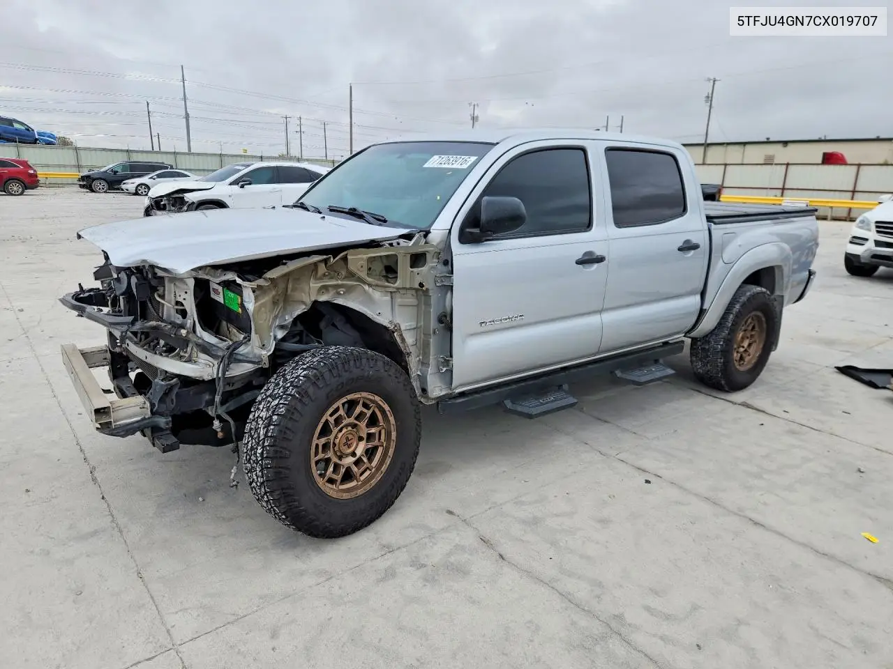 TOYOTA TACOMA 2012, VIN 5TFJU4GN7CX019707