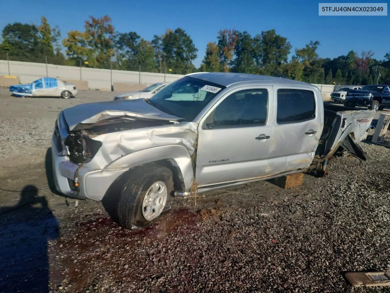 TOYOTA TACOMA 2012, VIN 5TFJU4GN4CX023049