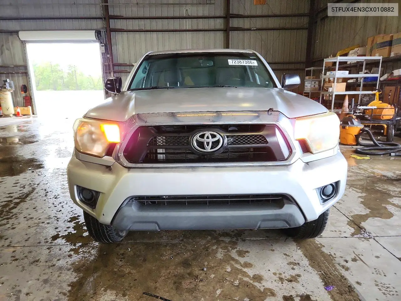 2012 TOYOTA TACOMA VIN 5TFUX4EN3CX010882 — фото 5