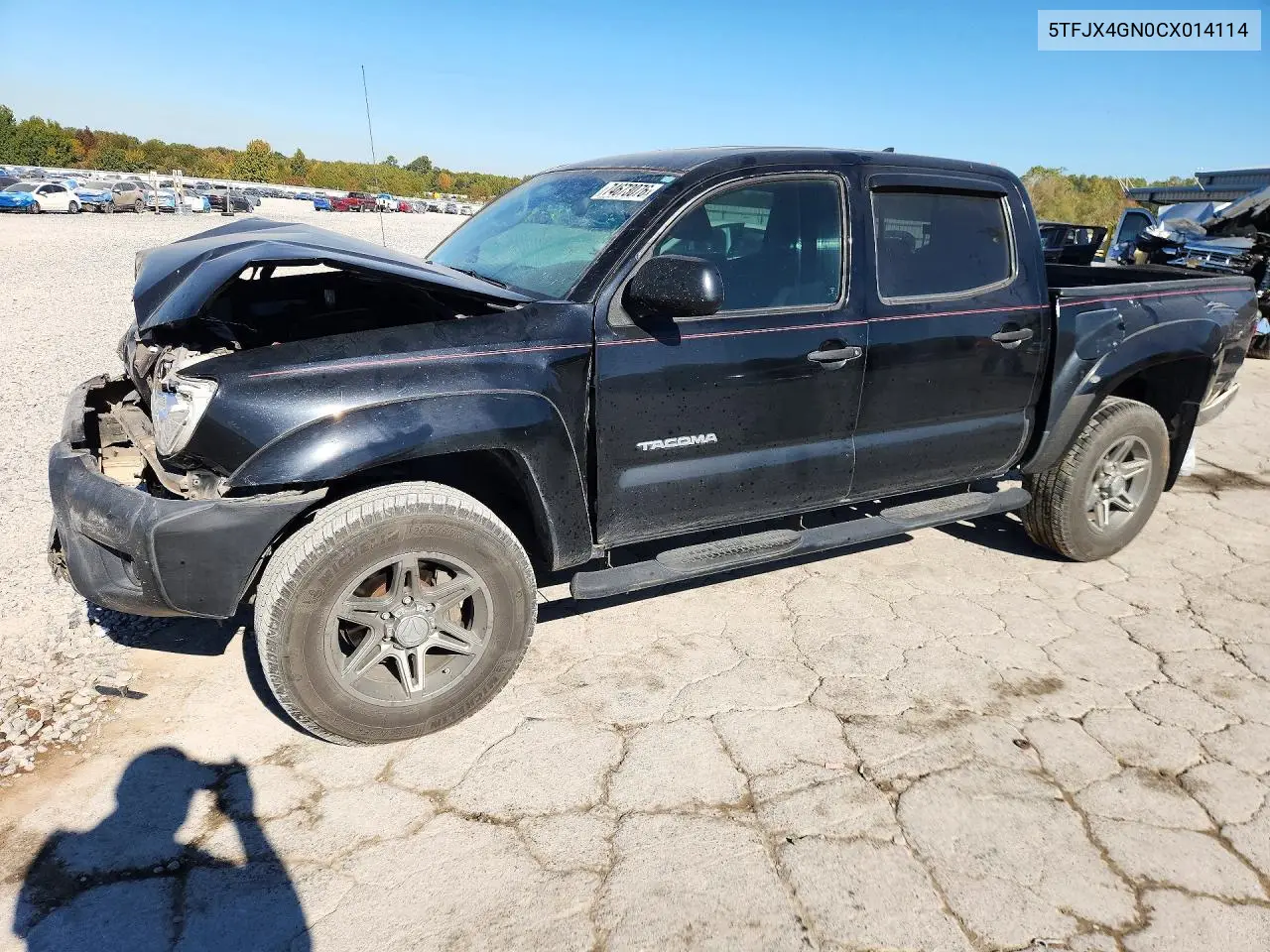 TOYOTA TACOMA 2012, VIN 5TFJX4GN0CX014114