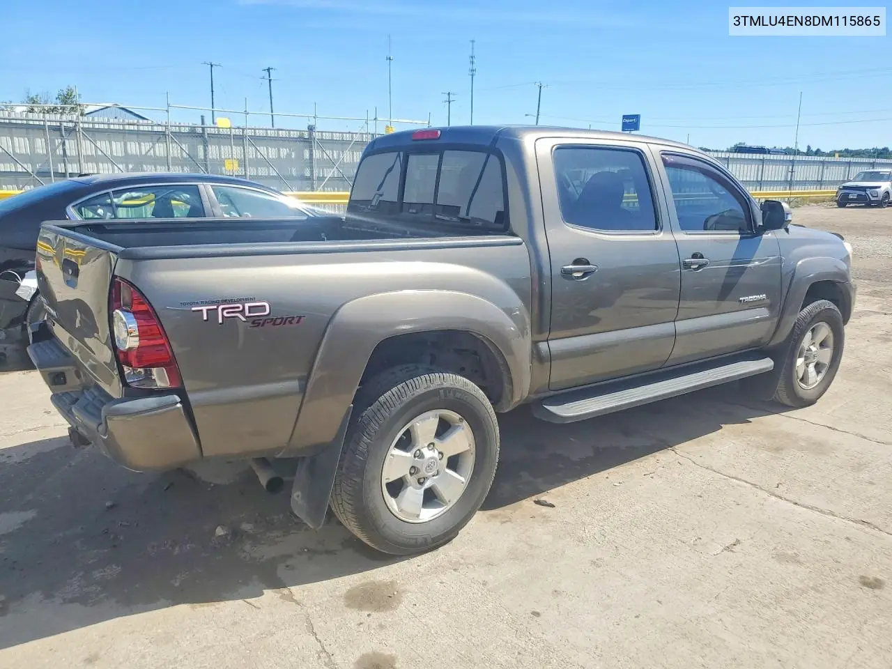 2013 TOYOTA TACOMA VIN 3TMLU4EN8DM115865 — фото 3