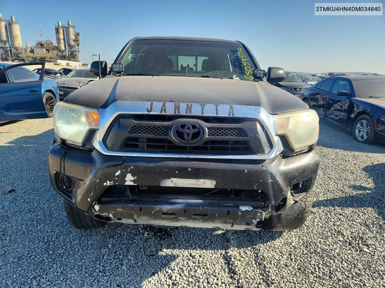 2013 TOYOTA TACOMA VIN 3TMKU4HN4DM034840 — фото 5