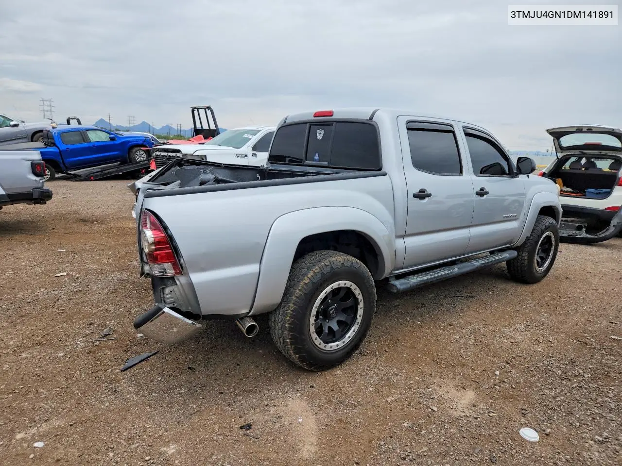 2013 TOYOTA TACOMA VIN 3TMJU4GN1DM141891 — фото 3