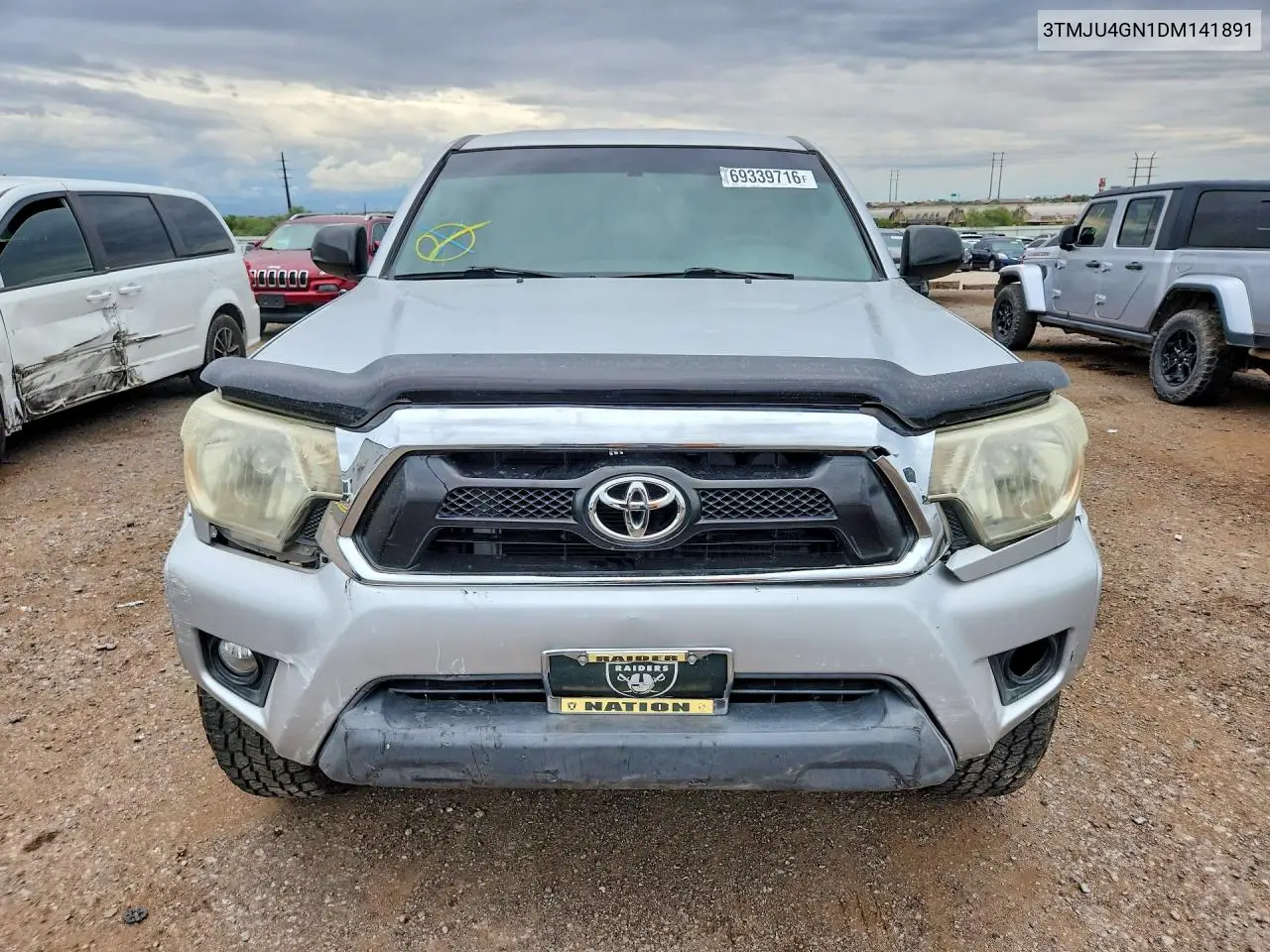 2013 TOYOTA TACOMA VIN 3TMJU4GN1DM141891 — фото 5
