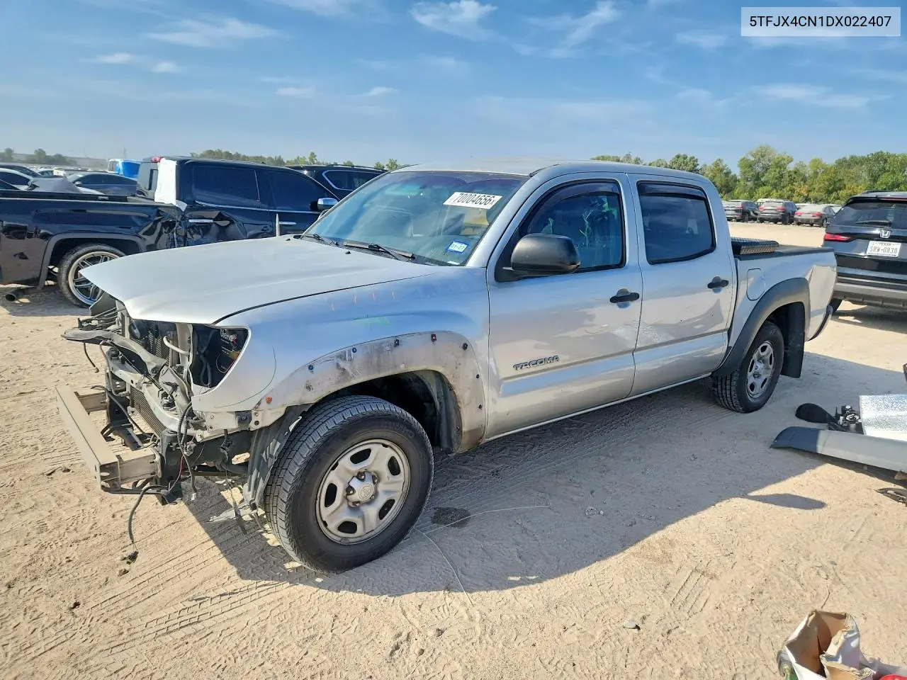 TOYOTA TACOMA 2013, VIN 5TFJX4CN1DX022407
