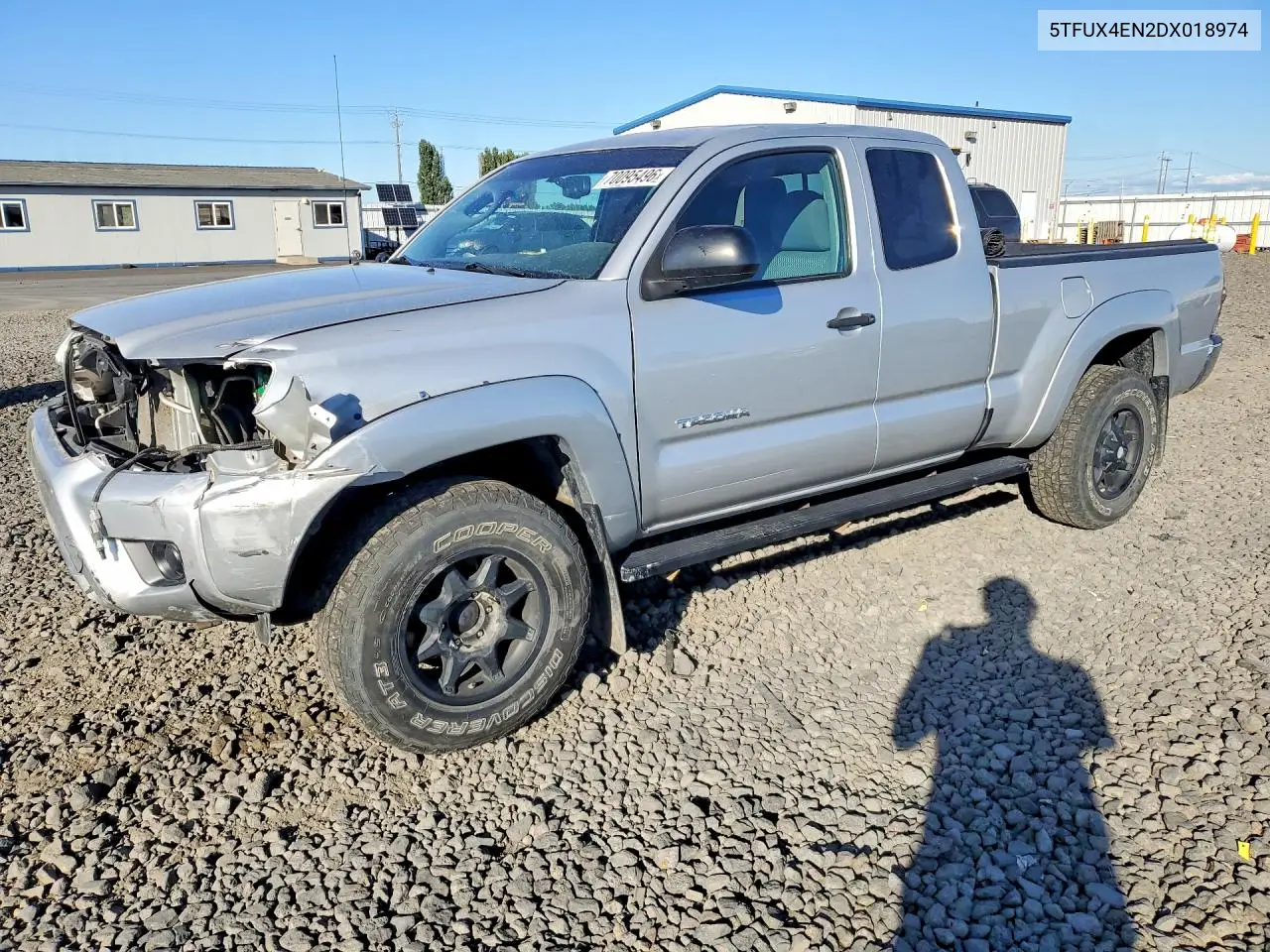 TOYOTA TACOMA 2013, VIN 5TFUX4EN2DX018974