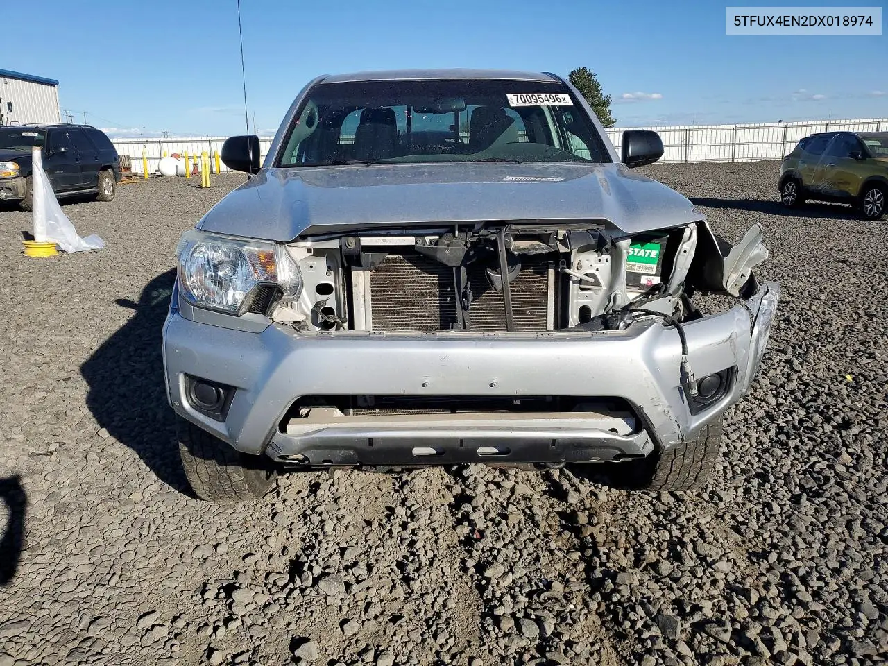 2013 TOYOTA TACOMA VIN 5TFUX4EN2DX018974 — фото 5