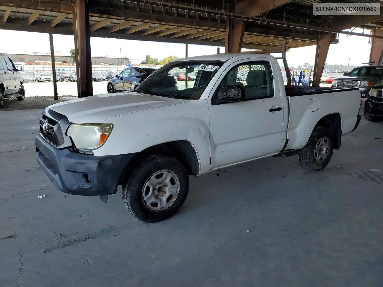 TOYOTA TACOMA 2013, VIN 5TFNX4CN4DX028669