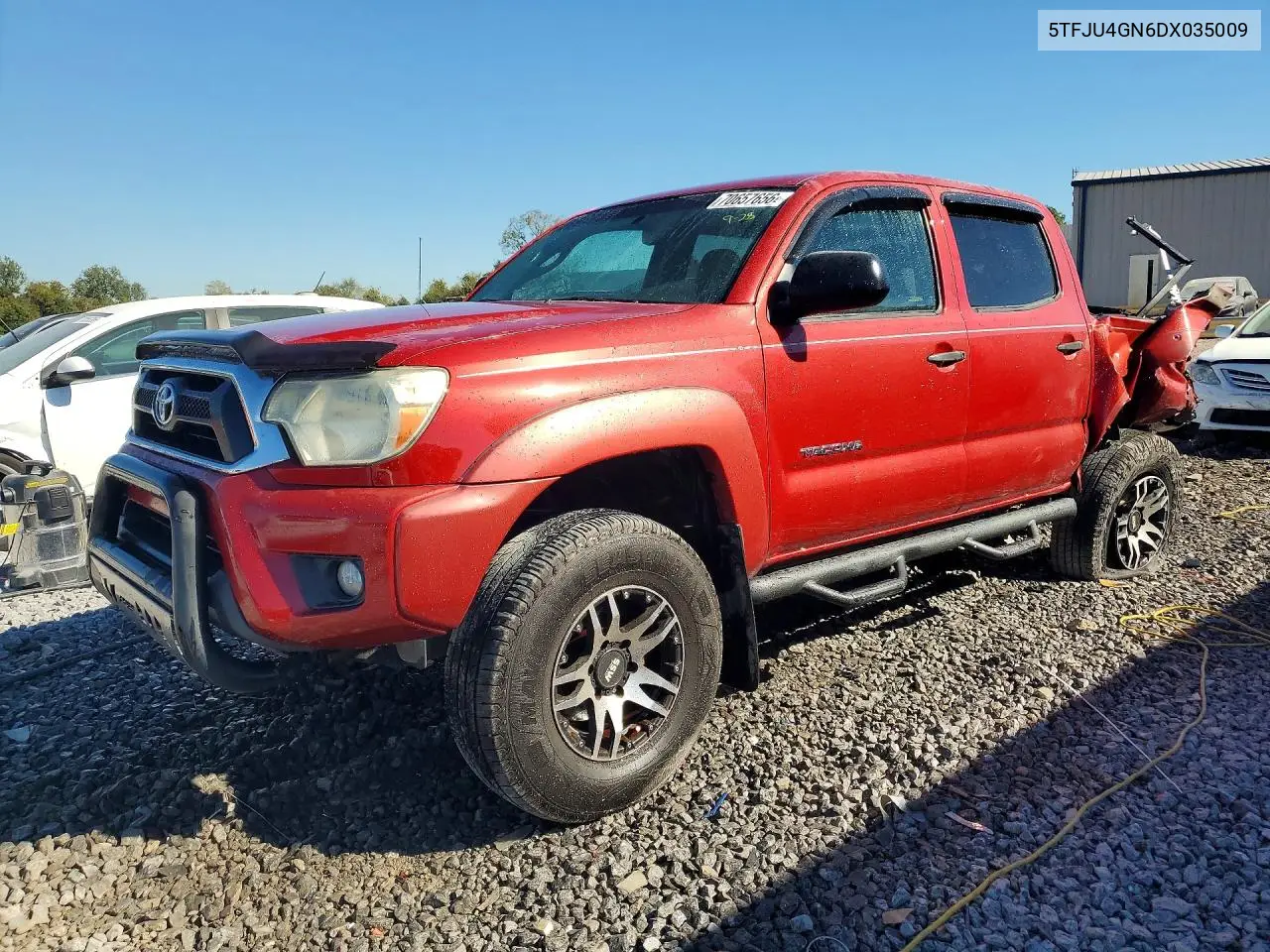 TOYOTA TACOMA 2013, VIN 5TFJU4GN6DX035009