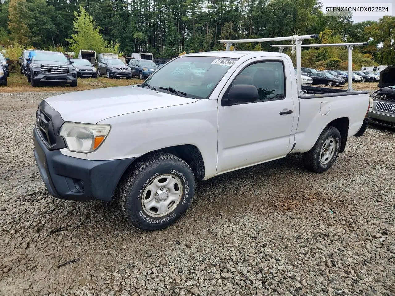 TOYOTA TACOMA 2013, VIN 5TFNX4CN4DX022824