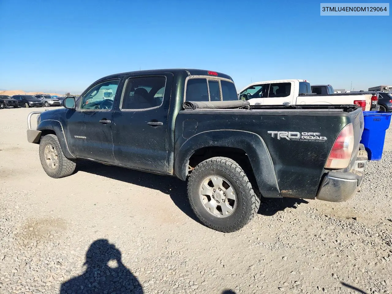 2013 TOYOTA TACOMA VIN 3TMLU4EN0DM129064 — фото 2