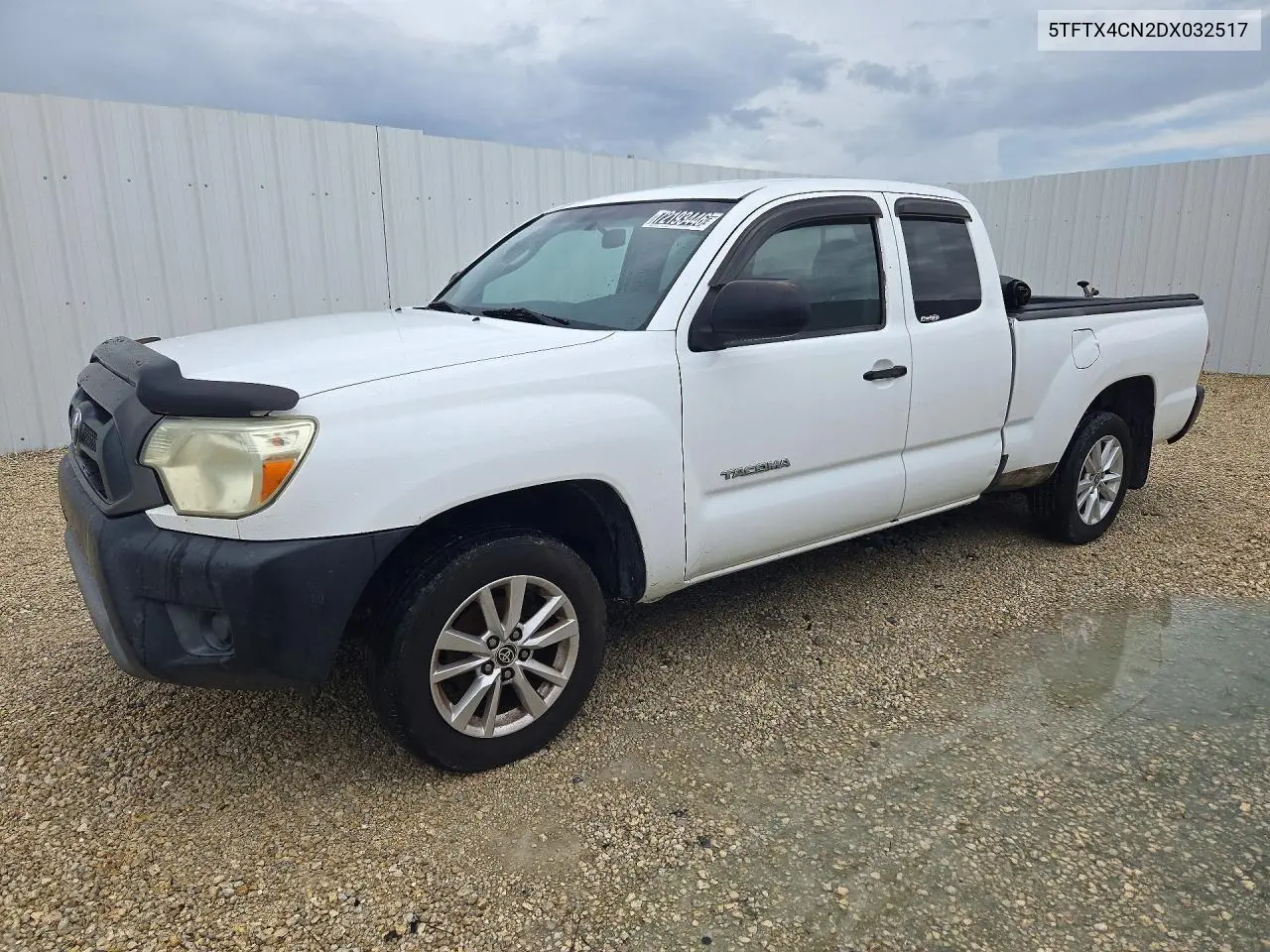 TOYOTA TACOMA 2013, VIN 5TFTX4CN2DX032517