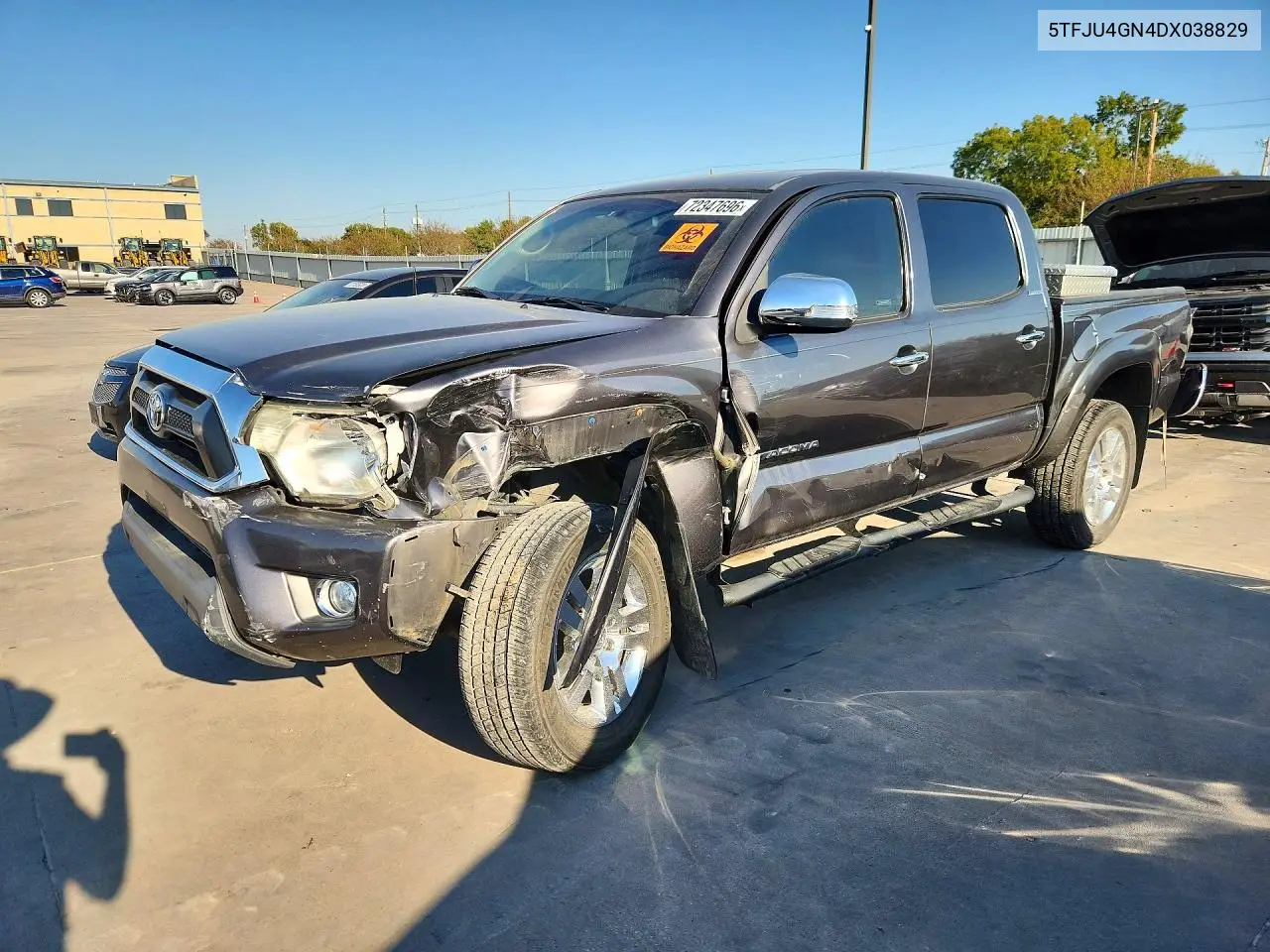 TOYOTA TACOMA 2013, VIN 5TFJU4GN4DX038829