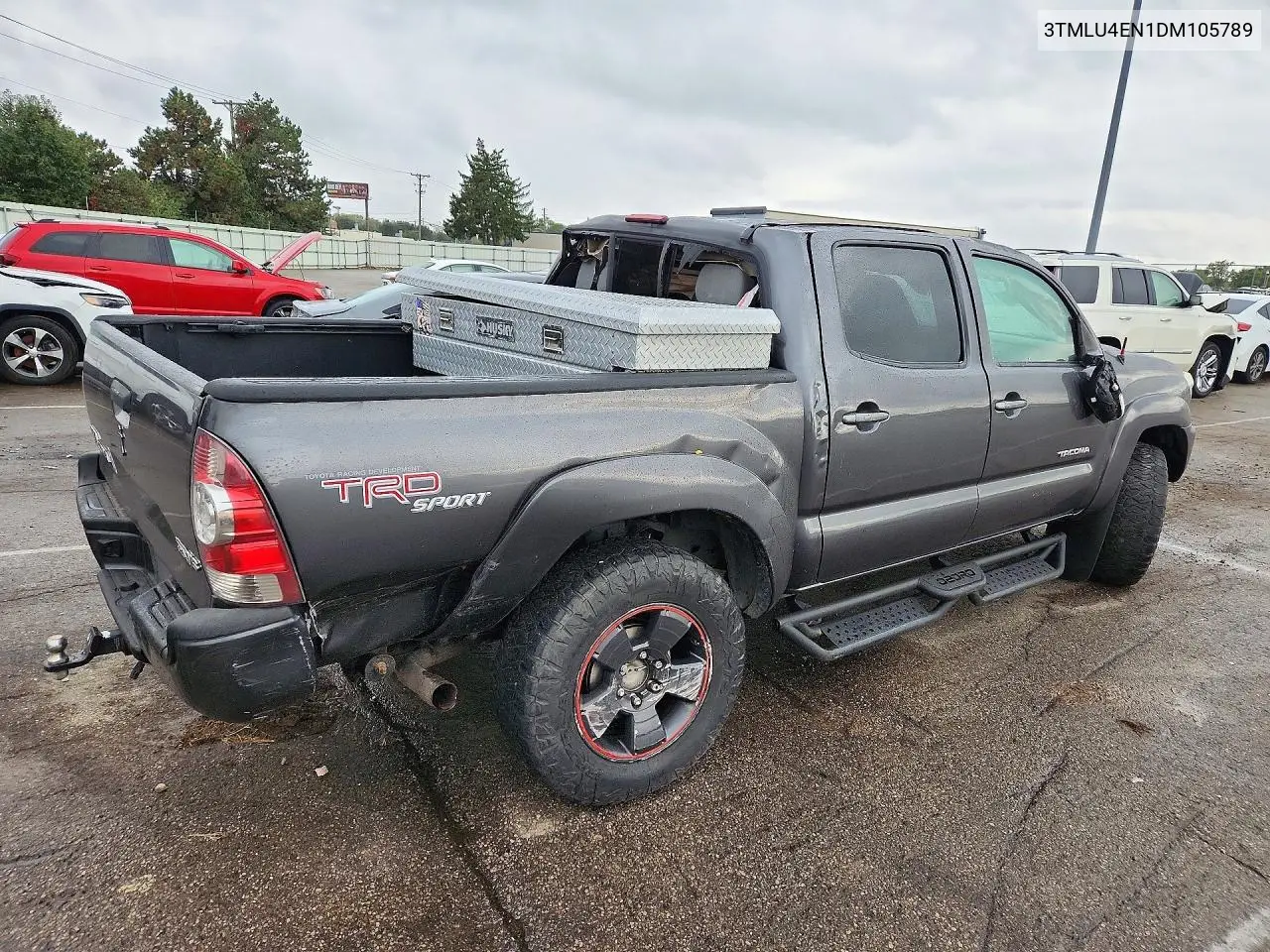 2013 TOYOTA TACOMA VIN 3TMLU4EN1DM105789 — фото 3