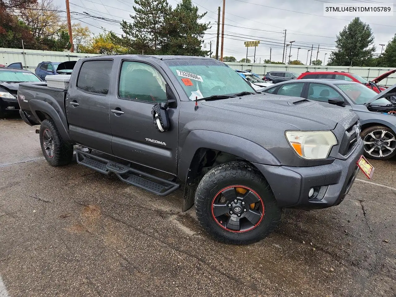 2013 TOYOTA TACOMA VIN 3TMLU4EN1DM105789 — фото 4