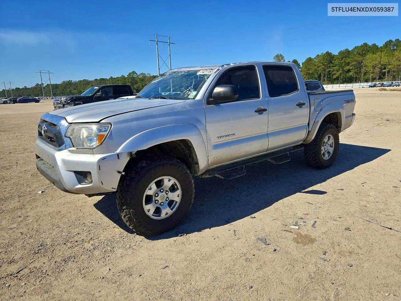 TOYOTA TACOMA 2013, VIN 5TFLU4ENXDX059387
