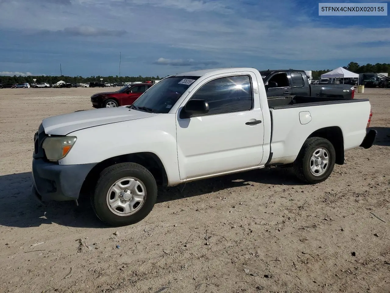 TOYOTA TACOMA 2013, VIN 5TFNX4CNXDX020155
