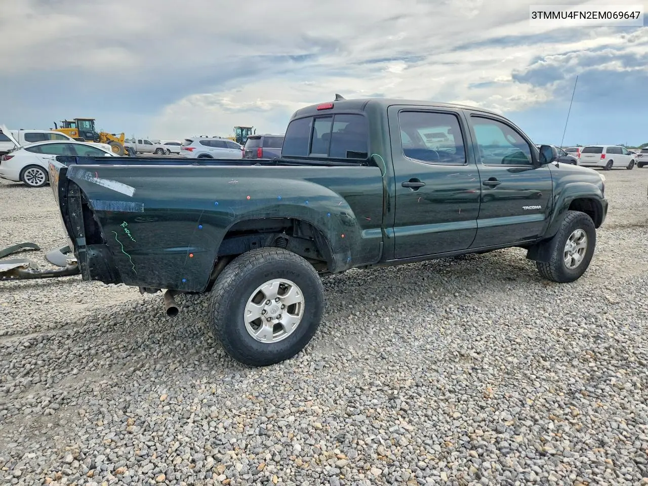2014 TOYOTA TACOMA VIN 3TMMU4FN2EM069647 — фото 3