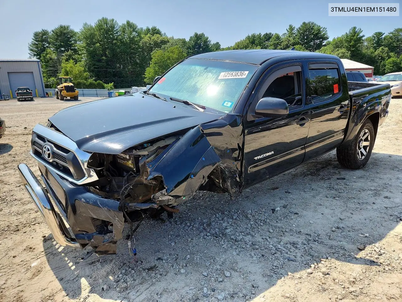 TOYOTA TACOMA 2014, VIN 3TMLU4EN1EM151480