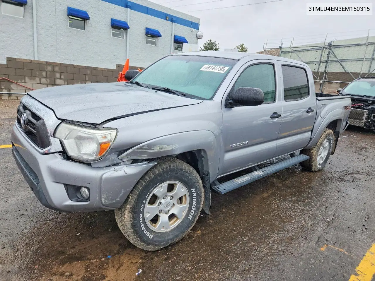 TOYOTA TACOMA 2014, VIN 3TMLU4EN3EM150315
