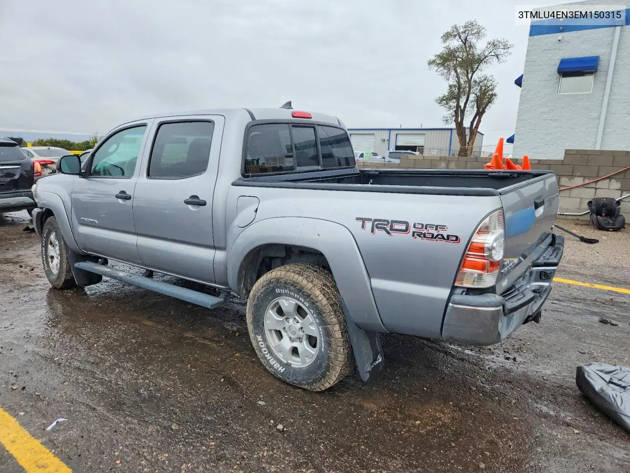 2014 TOYOTA TACOMA VIN 3TMLU4EN3EM150315 — фото 2