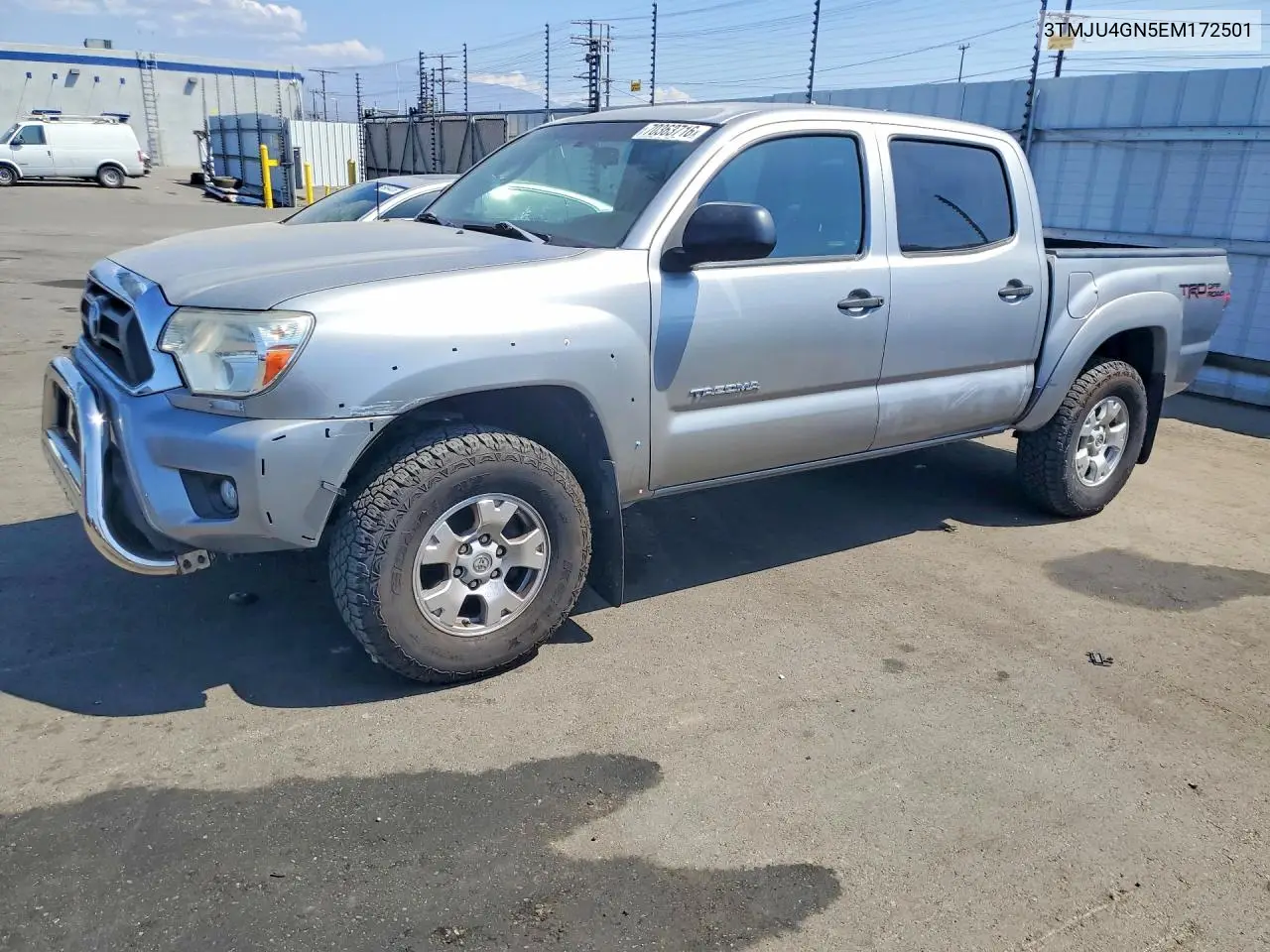 TOYOTA TACOMA 2014, VIN 3TMJU4GN5EM172501