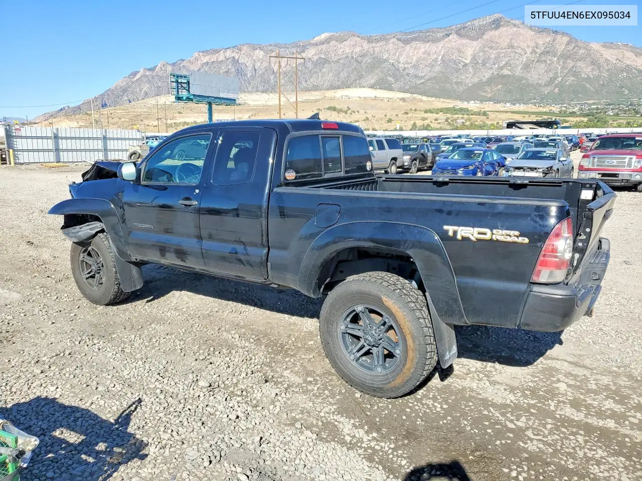 2014 TOYOTA TACOMA VIN 5TFUU4EN6EX095034 — фото 2