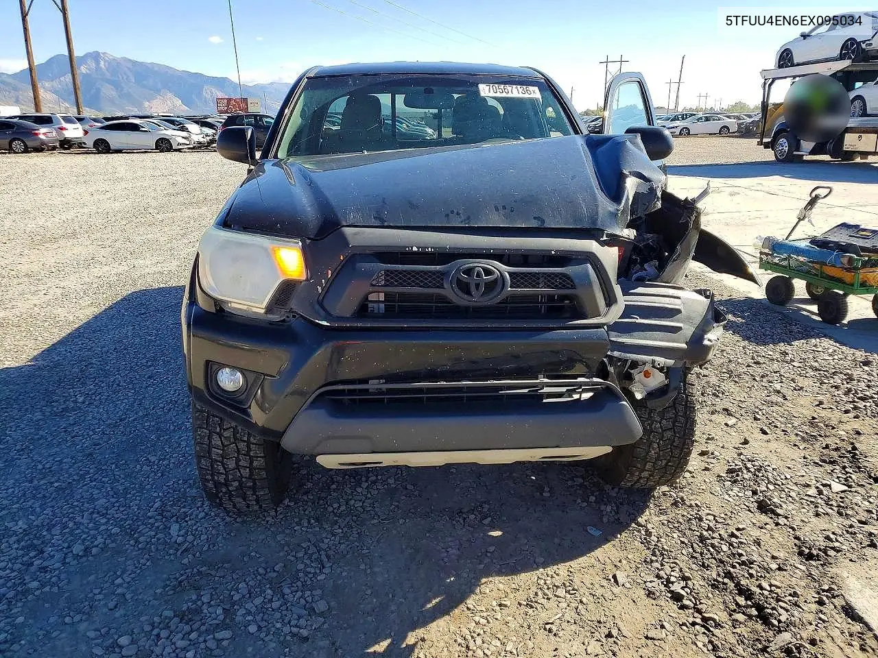 2014 TOYOTA TACOMA VIN 5TFUU4EN6EX095034 — фото 5